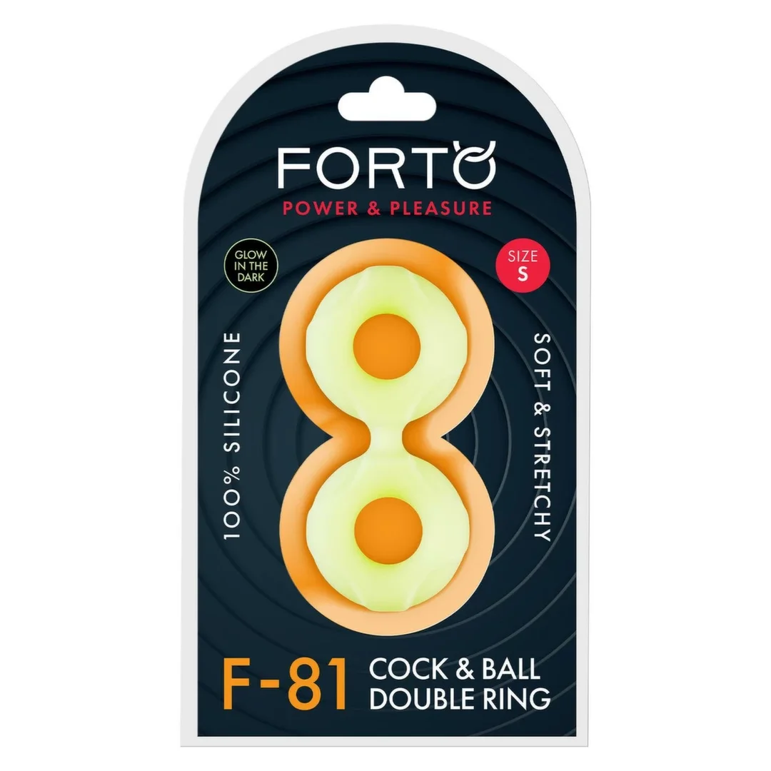 FORTO F-81 Double Ring 44mm Glow silikonowy pierścień świecący