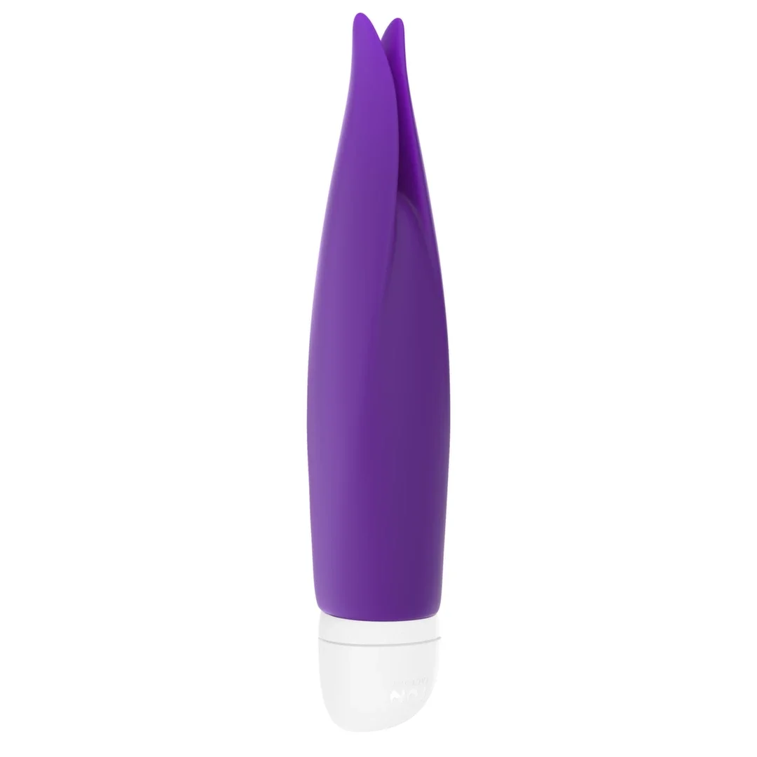 Fun Factory Volita Violet - Mini urządzenie wibrujące silikonowe 16 cm