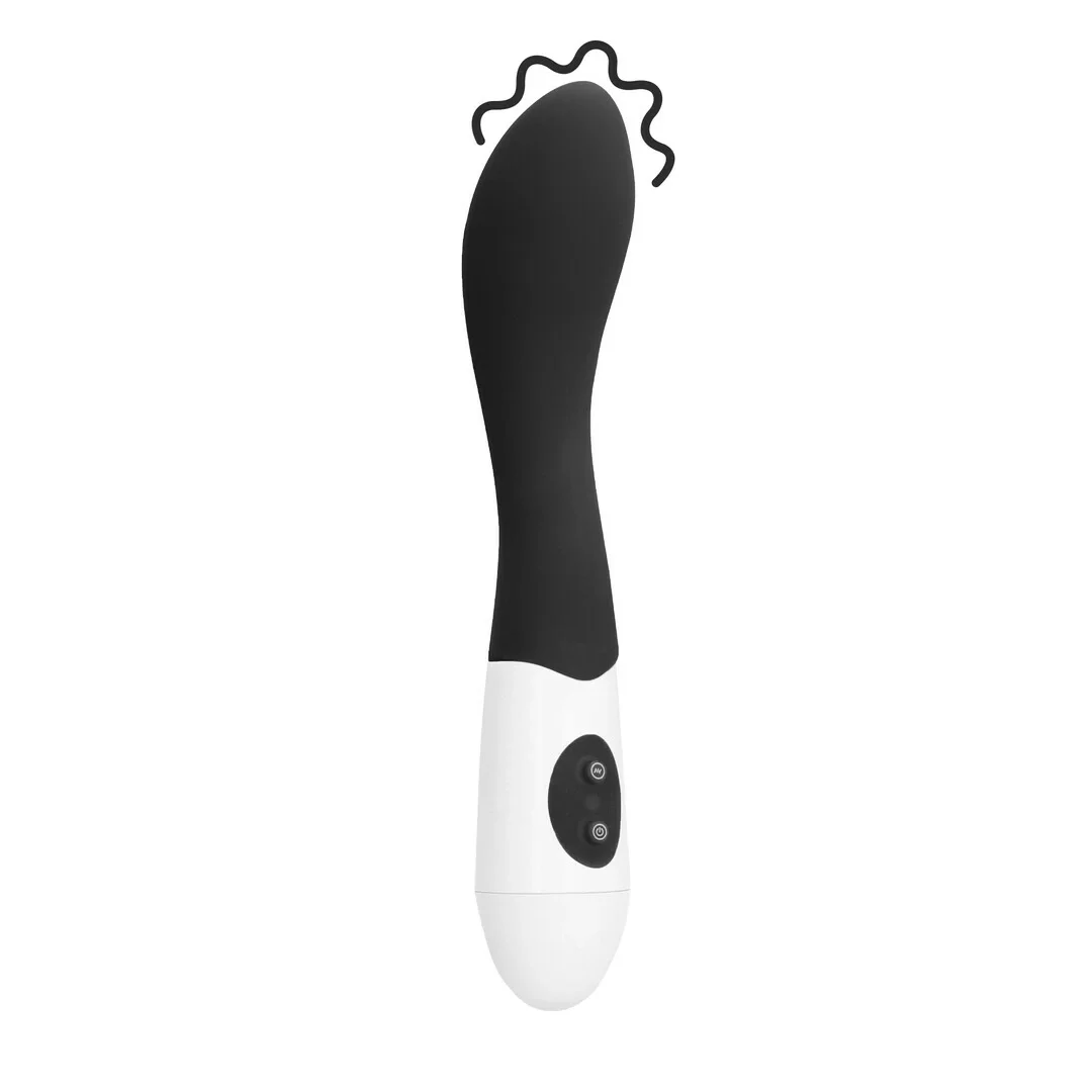 GC by Shots Bend - Wibrator silikonowy z 10 trybami pracy, 19 cm
