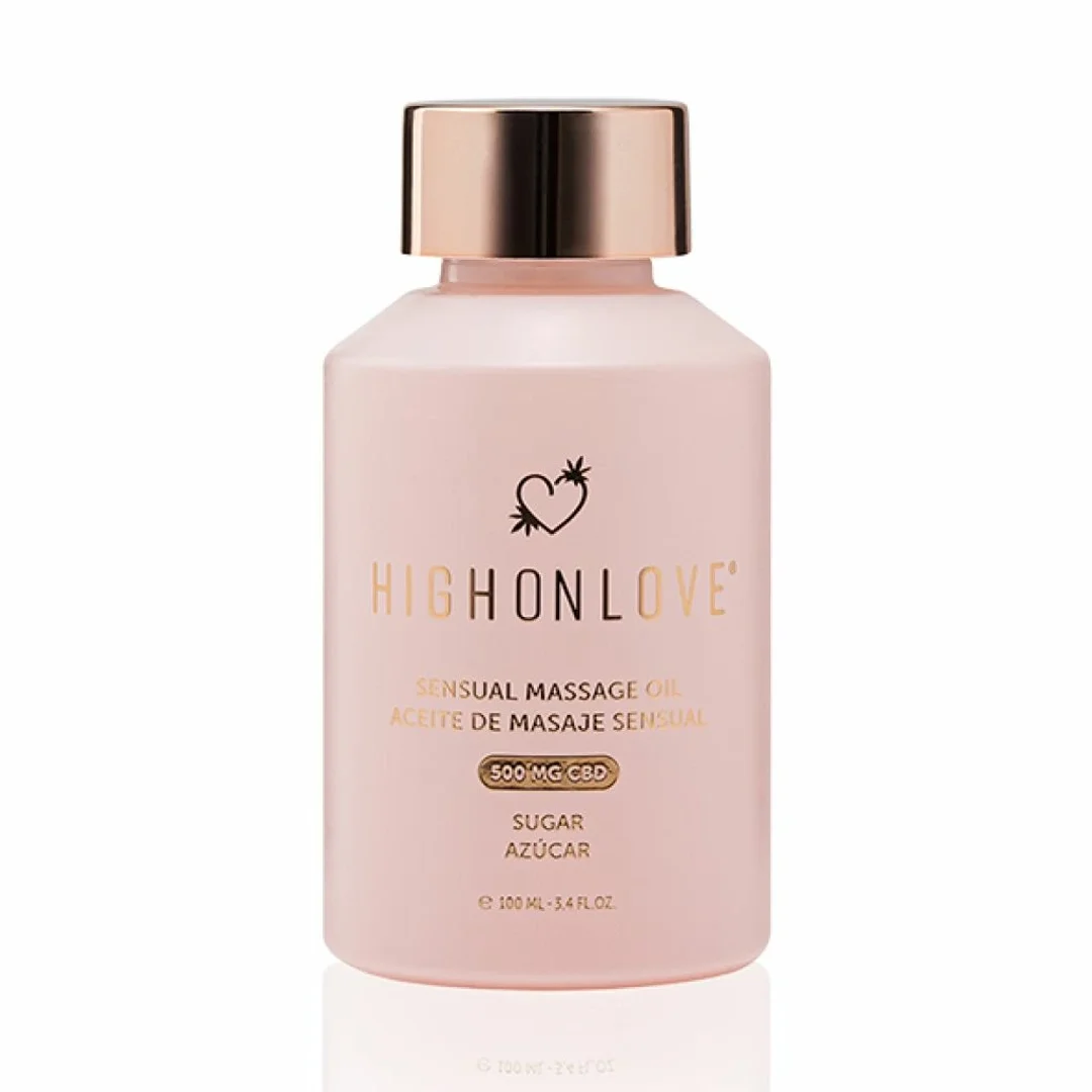 HighOnLove CBD Sugar High Olejek do masażu 100 ml - edycja limitowana