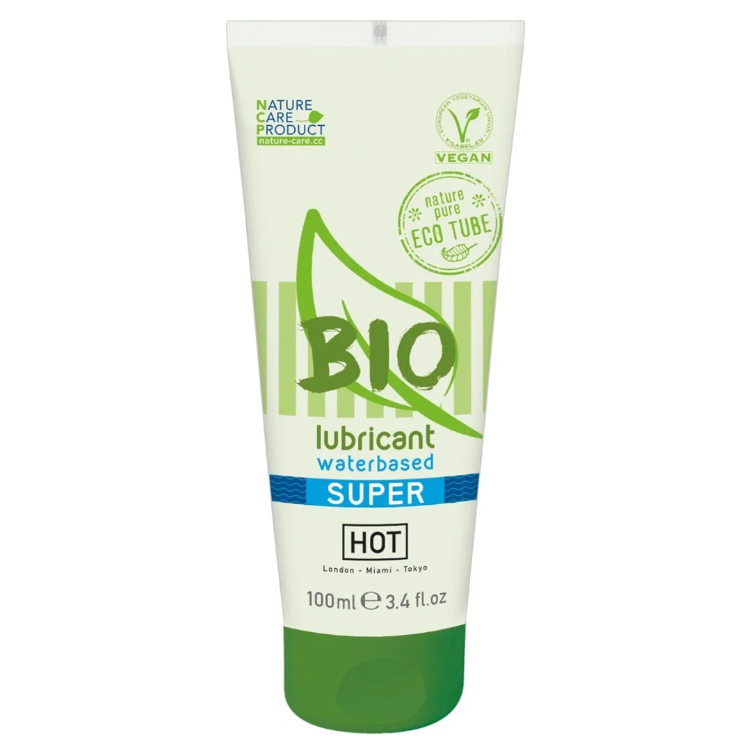HOT BIO Wodny żel nawilżający medyczny 100ml z aloesem i karagenem