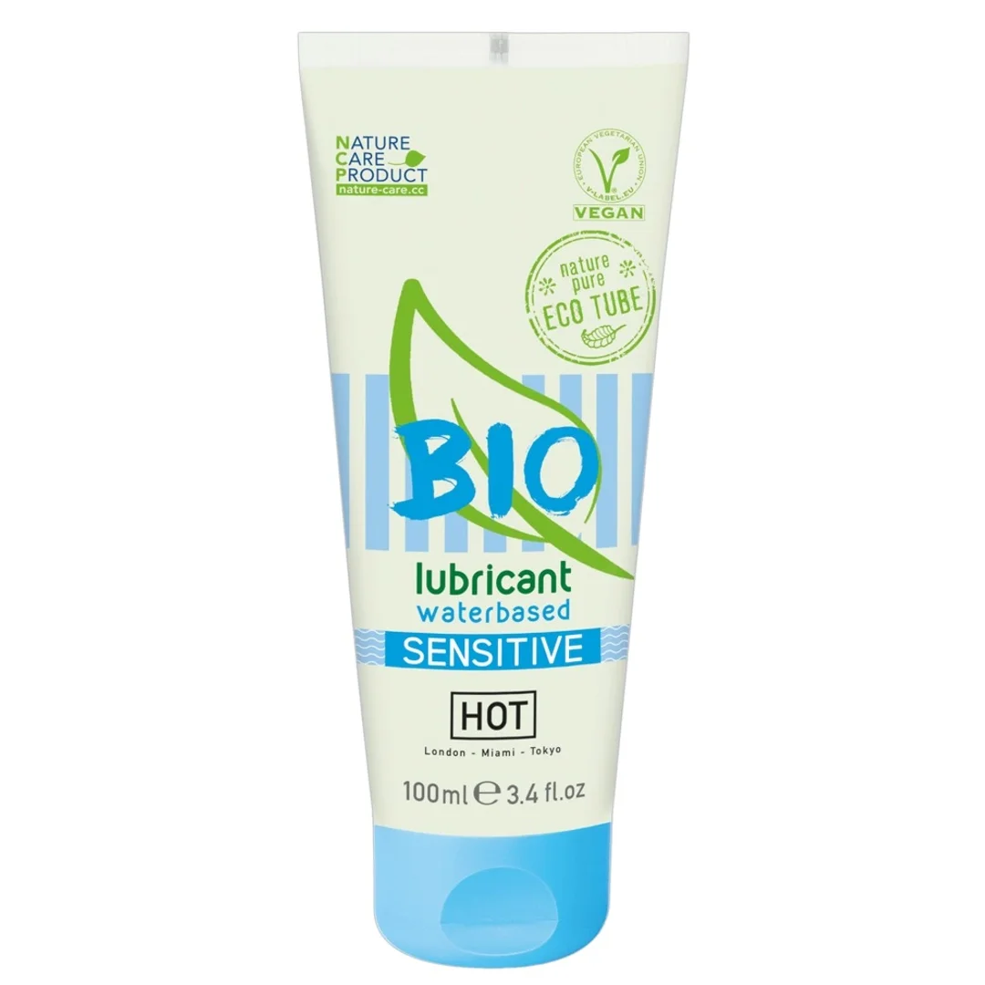 HOT BIO Wodny żel nawilżający z aloesem i karagenem 100 ml VEGE