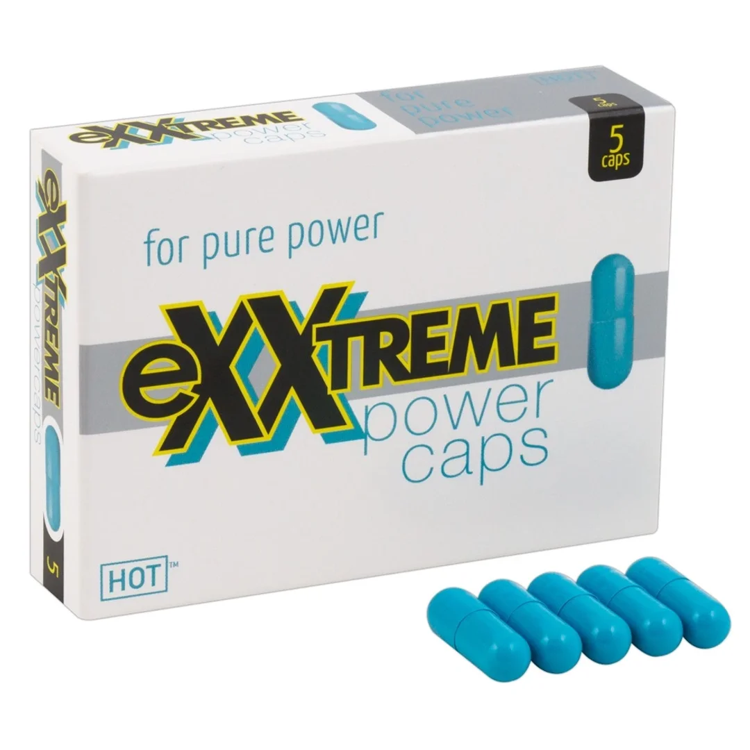 HOT eXXtreme Power Caps 5 kapsułek - suplement dla mężczyzn