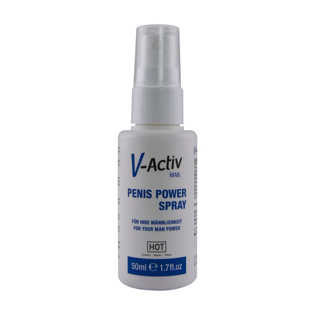 HOT V-Activ Men Power Spray dla mężczyzn z ekstraktem z miłorzębu 50 ml