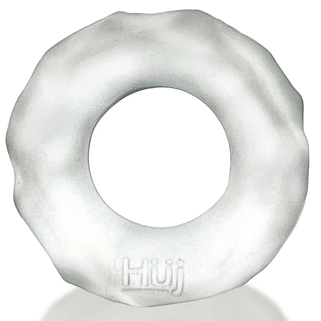 Hunkyjunk Fractal Pierścień Anatomiczny Plus+SILICONE Clear Ice