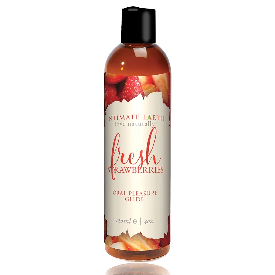 Intimate Earth Natural Flavors żel nawilżający truskawkowy 120 ml