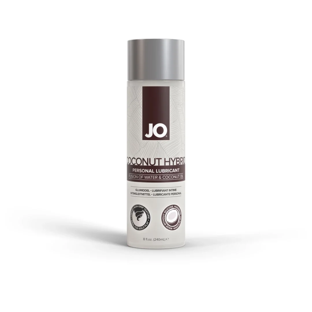 JO System Lubrykant Hybrydowy Kokosowy 240ml - kremowa formuła