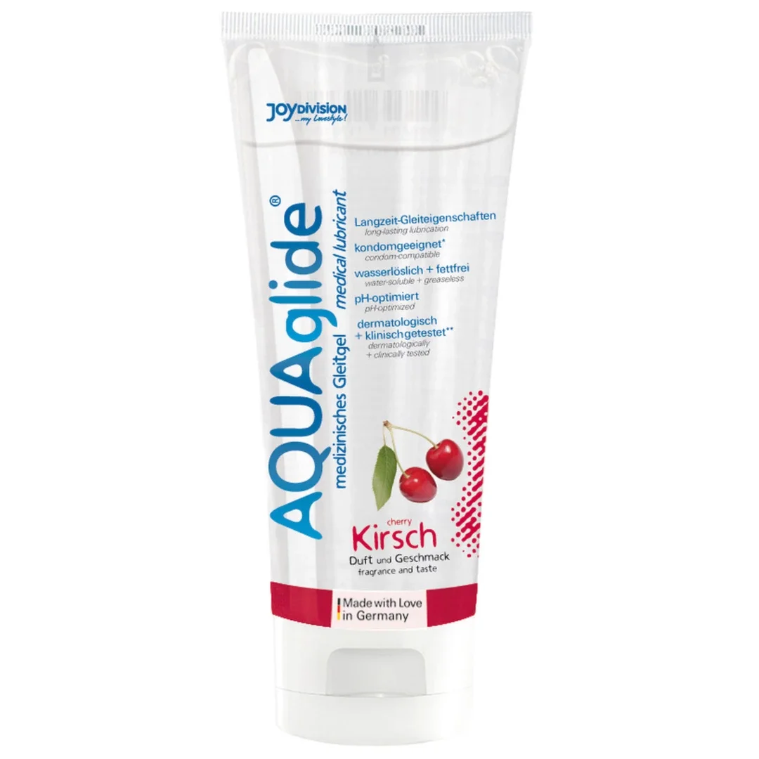 Joydivision AQUAglide Lubricant Cherry 100ml żel nawilżający smakowy
