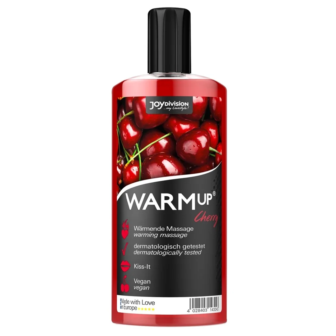 Joydivision Warmup Cherry płyn do masażu rozgrzewający 150ml