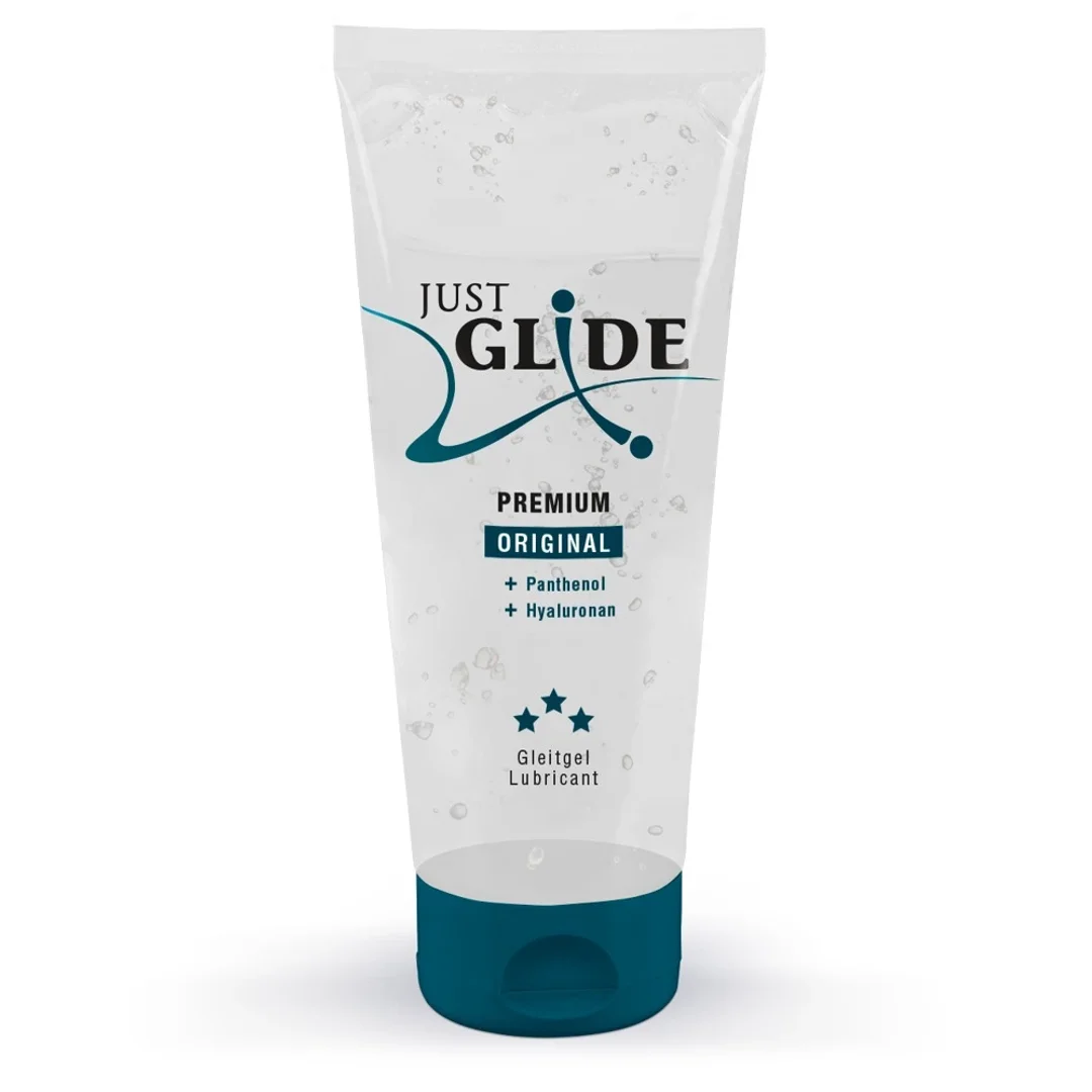 Just Glide Premium żel nawilżający wodny z hialuronem i pantenolem 200ml