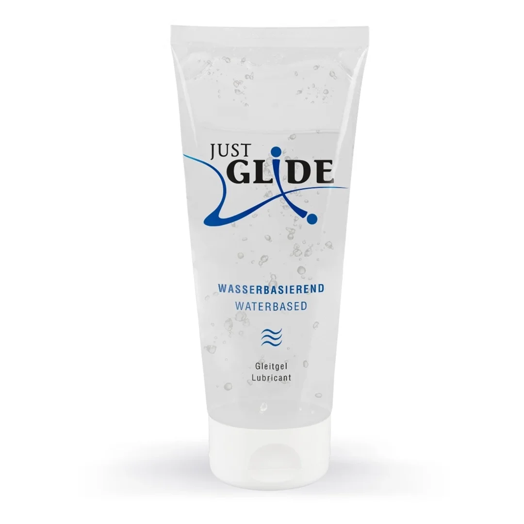 Just Glide Wegański Żel Nawilżający na Bazie Wody 200ml - Hipoalergiczny