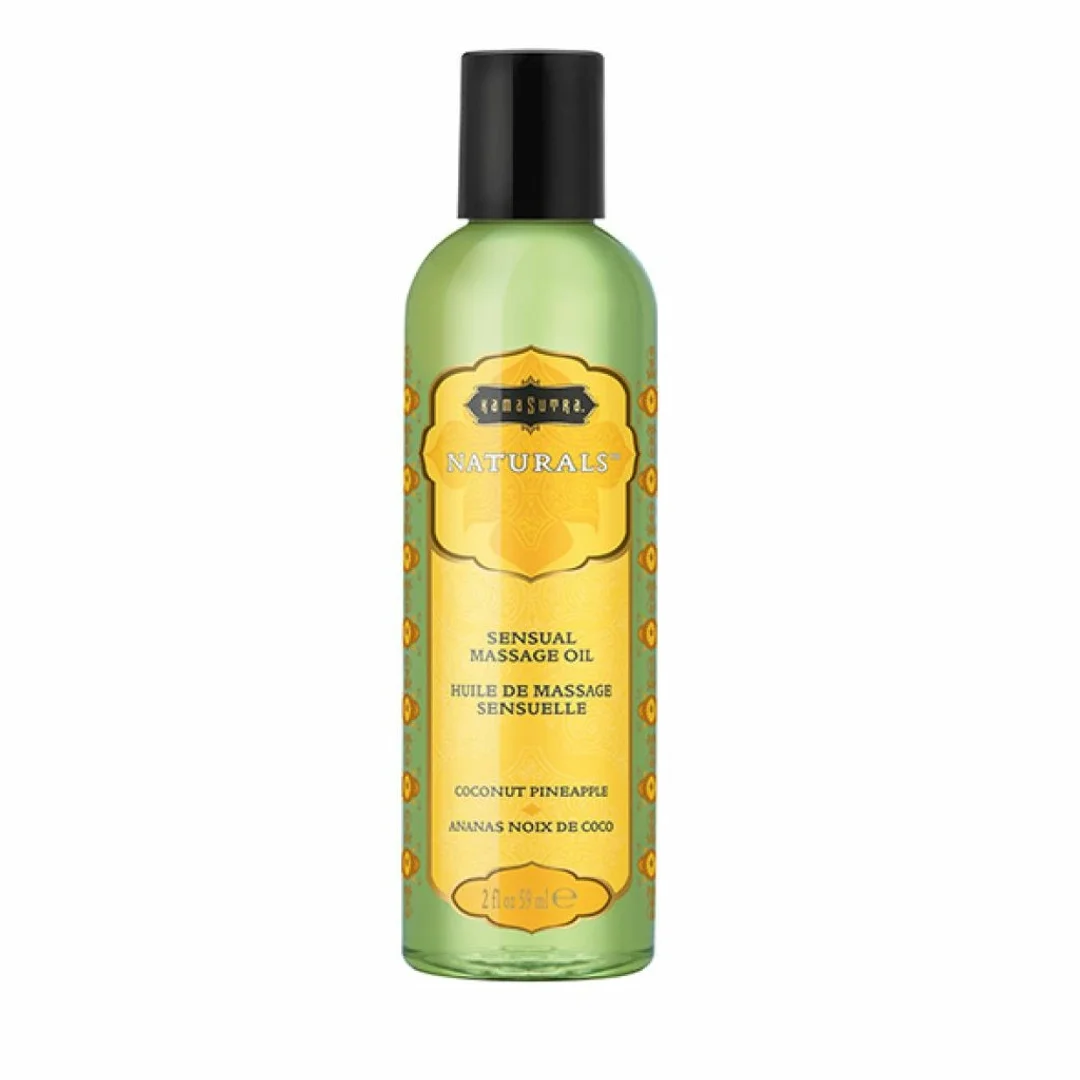 Kama Sutra Naturals Massage Oil Coconut Pineapple 59ml - olejek do masażu