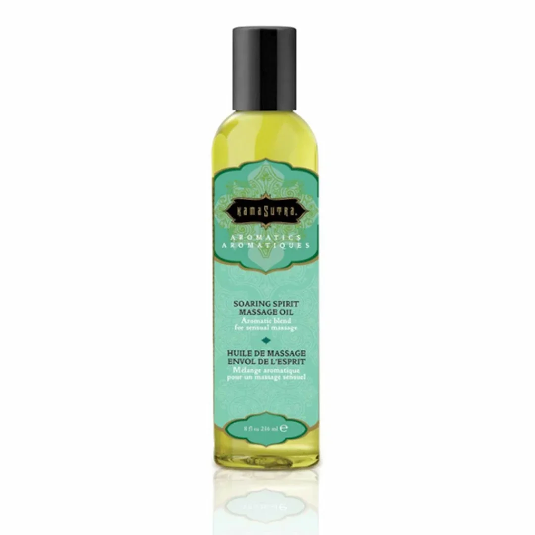Kama Sutra Soaring Spirit Aromatic Massage Oil 236ml - cytrusowo-miętowy