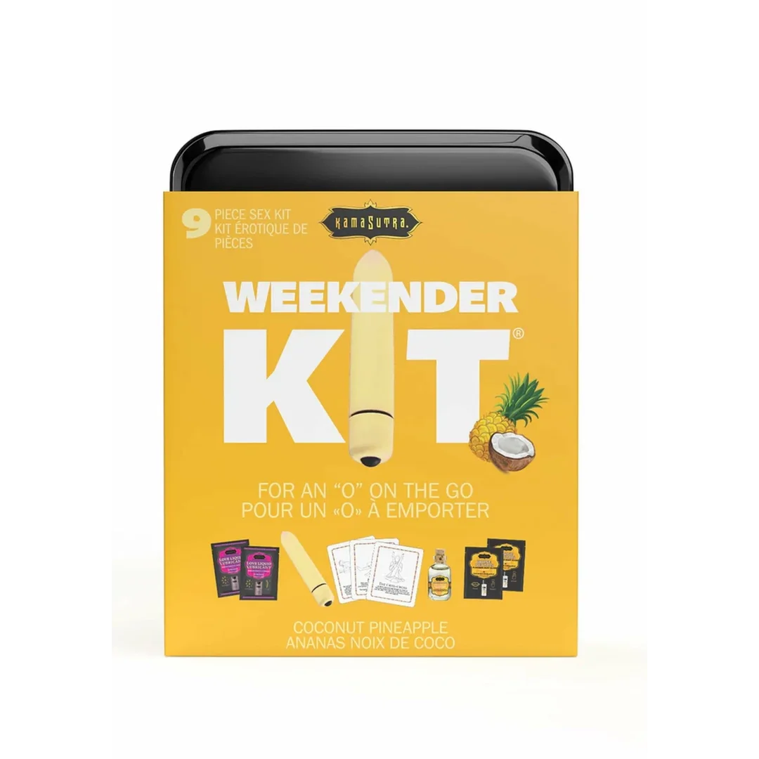 KamaSutra The Weekender Kit - Zestaw podrożny mini kosmetykow intymnych