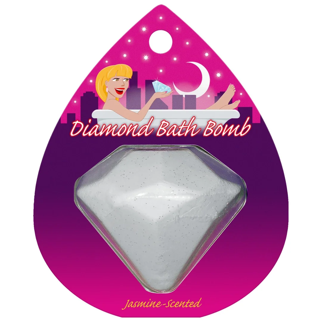 Kheper Games Diamond Bath Balls Jaśminowe Srebrne Kule do Kąpieli 6 szt.