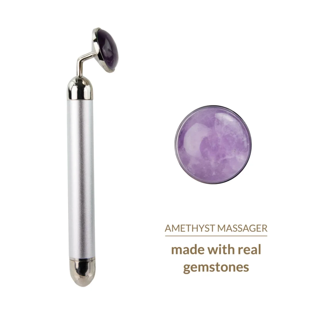 La Gemmes Amethyst - Masażer Precyzyjny z Kamieniem Szlachetnym 15 cm