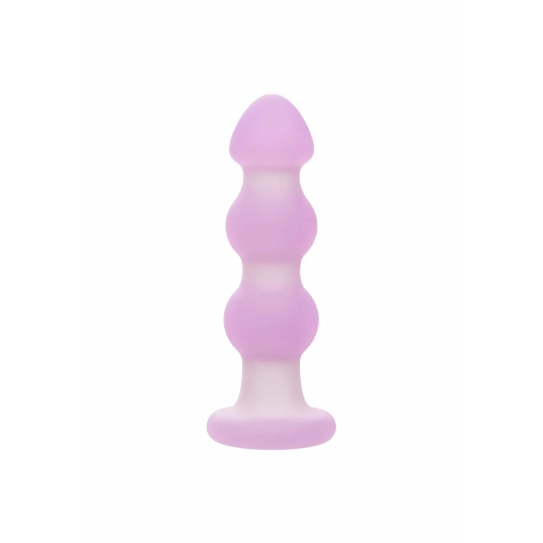 Lavender Haze Beaded Probe silikonowy masażer z 10 trybami wibracji