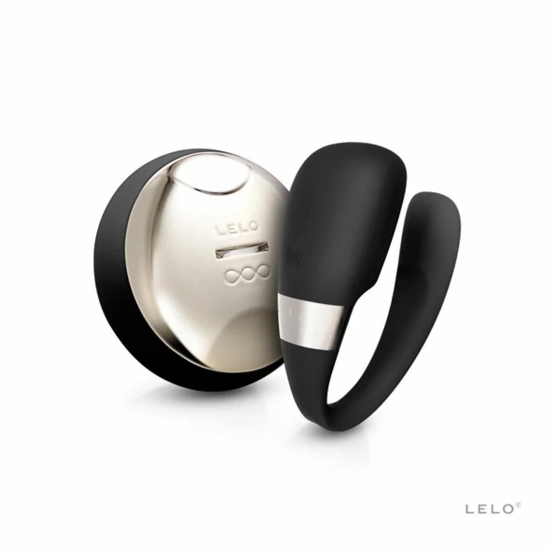 LELO Tiani 3 Black - masażer intymny dla par, wodoodporny, sterowany pilotem