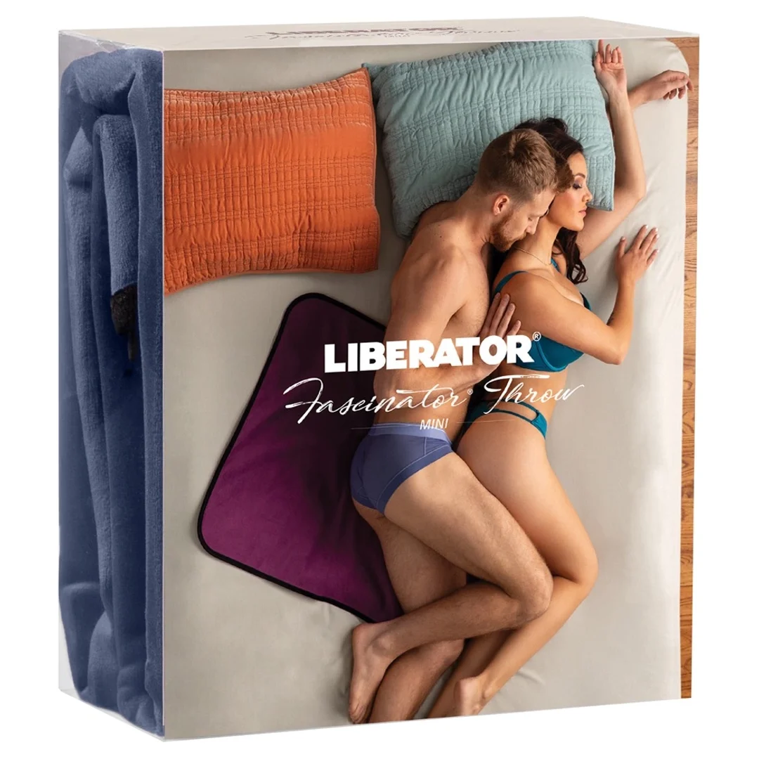Liberator Fascinator Throw Mini Indigo - wodoodporny koc podrożny 91x66 cm