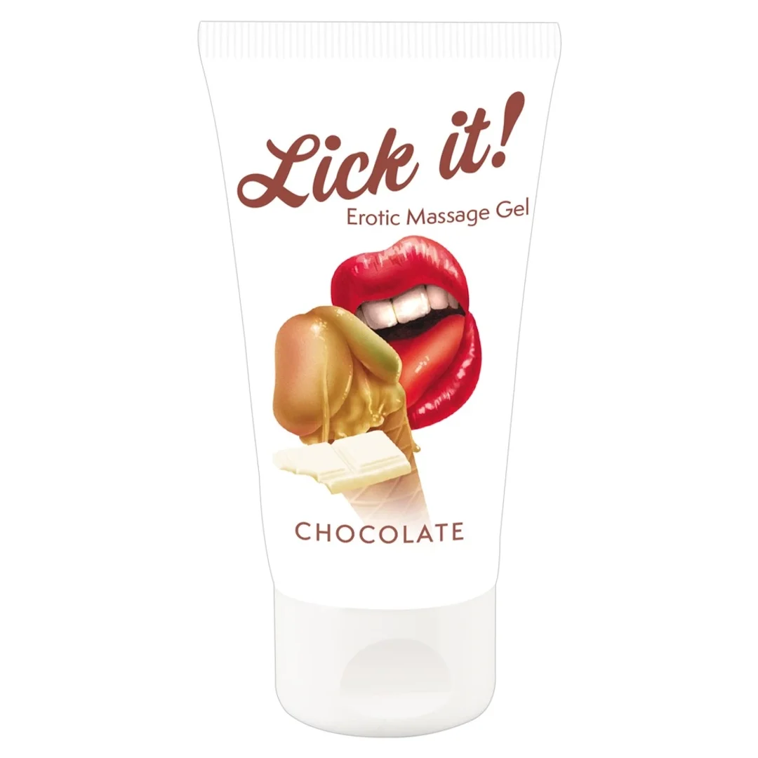 Lick It Żel do masażu ciała czekoladowy 50ml wegański