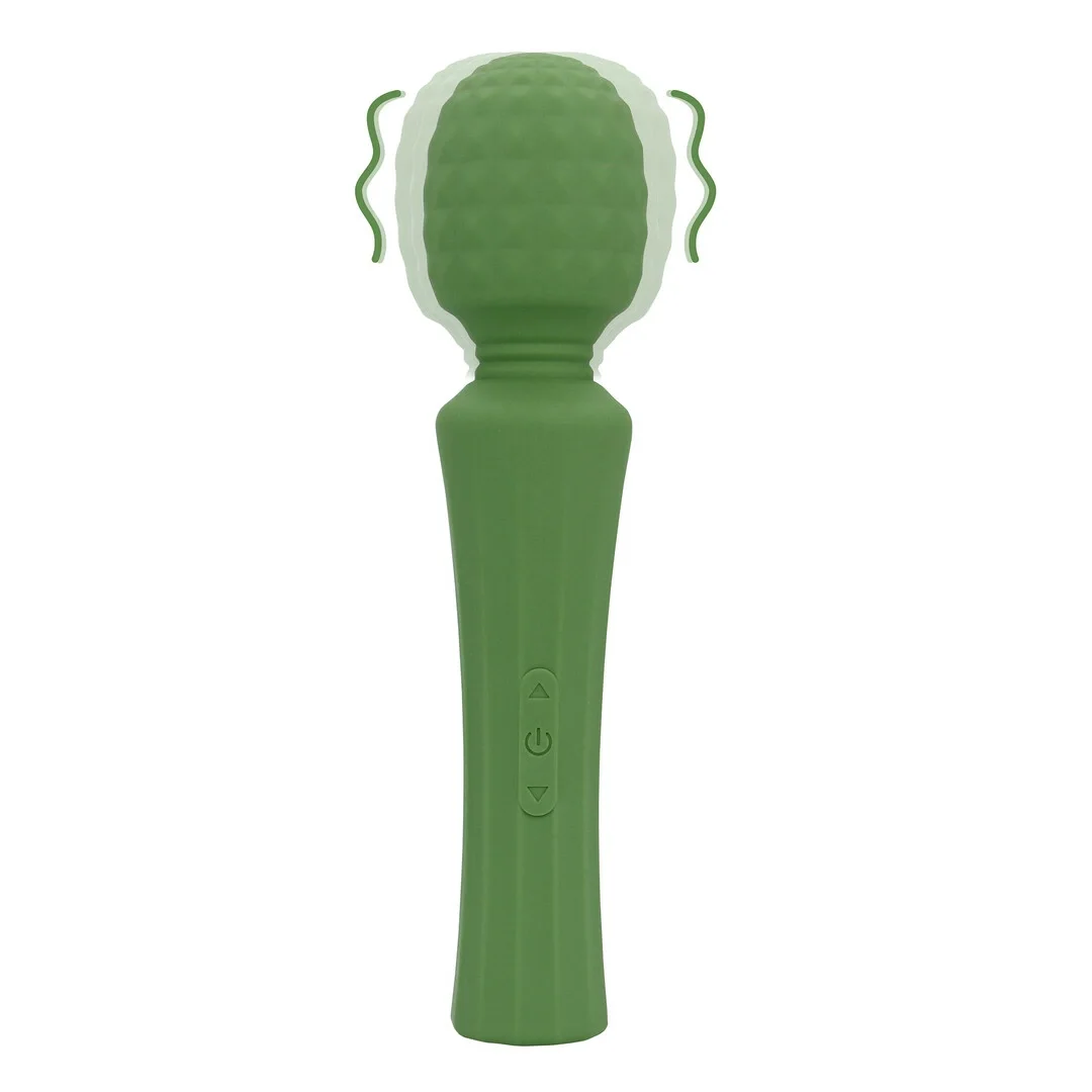 Loveline Green Mumba - wielofunkcyjny masażer z ergonomiczną rączką