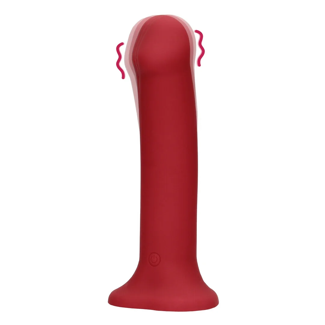 Loveline Model L Wibrujący System Intymny Duży Raspberry Red