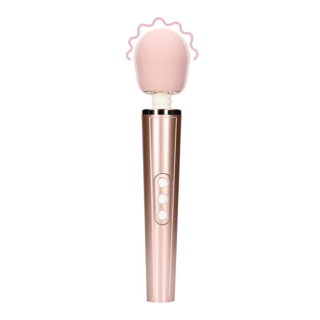 Loveline Wibrator Masujący Rożdżka Rose Pink - Wielofunkcyjny Model