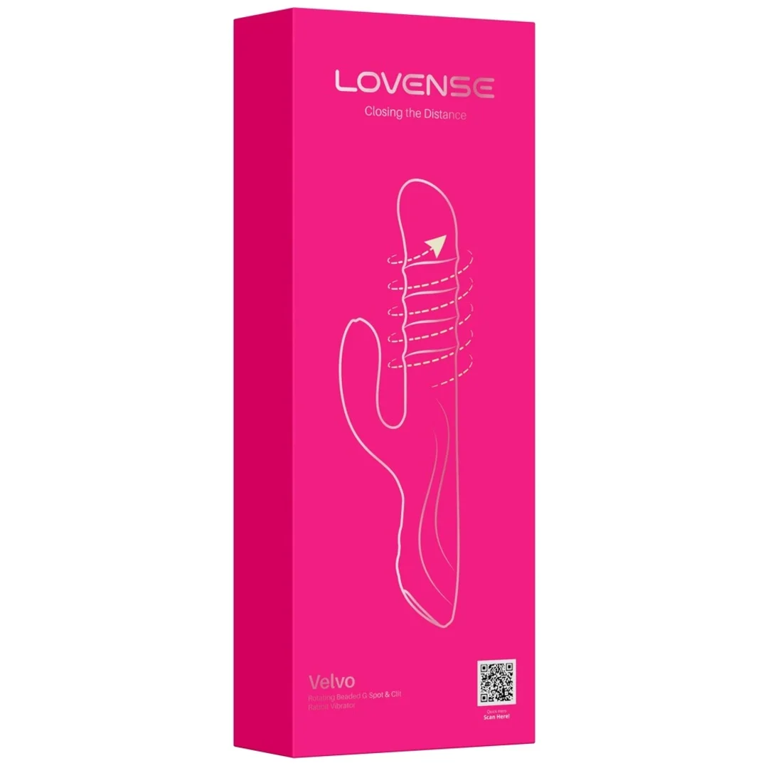 Lovense Velvo - zaawansowany model z funkcją rotacji i sterowaniem aplikacją