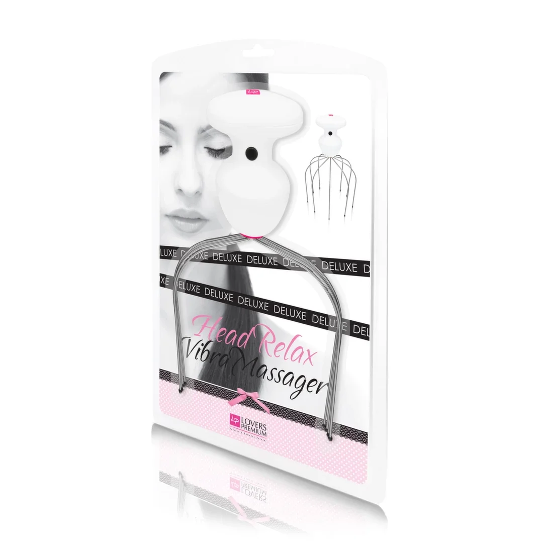 LoversPremium Head Relax Vibra Massager Deluxe masażer głowy 28cm
