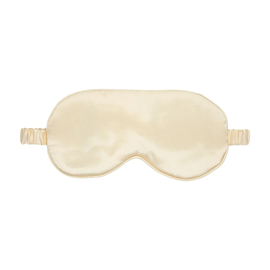 LoversPremium Satin Mask Gold - satynowa maska na oczy, złota