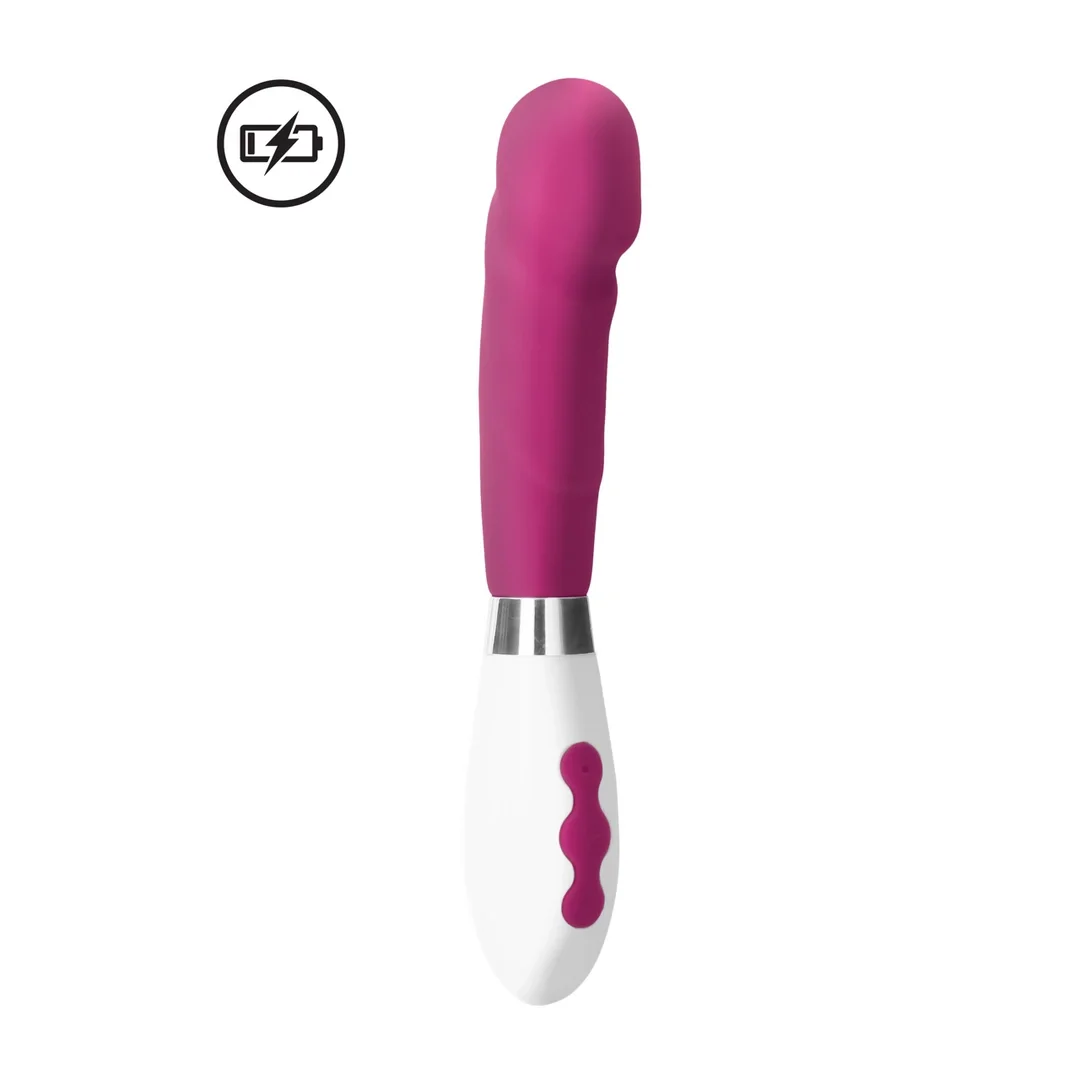 Luna by Shots Asopus - Wibrator silikonowy 10 trybow ładowany USB 20,8 cm
