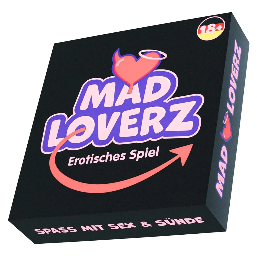 MadLoverz DE gra dla par z kartami wyzwań i akcesoriami, wersja niemiecka