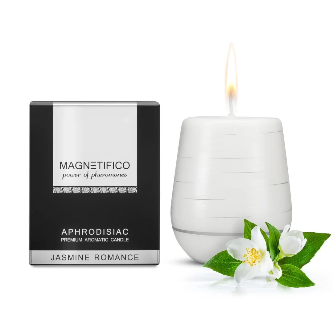 MAGNETIFICO Jasmine Romance świeca zapachowa z nutą jaśminu 36h