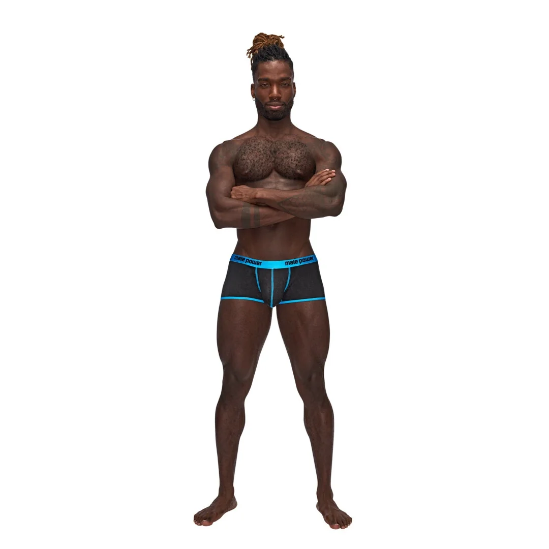 Male Power Casanova Mini Short Uplift męskie szorty czarne L
