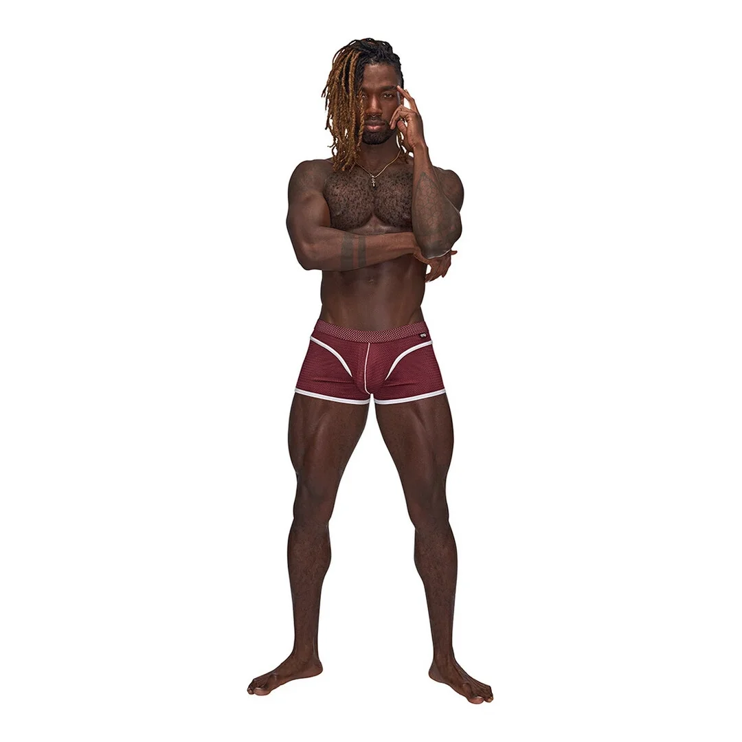 Male Power Sport Mesh Mini Short S - sportowe szorty męskie, czarne