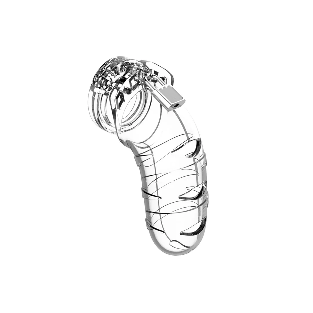 Man|Cage Model 14 cm - Anatomiczna klatka intymna, poliwęglan