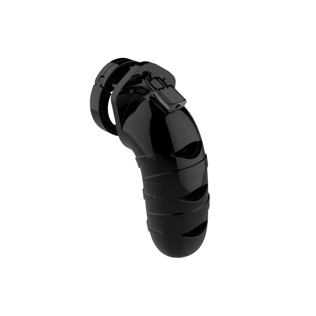 ManCage Model 14 cm - Anatomiczna klatka zabezpieczająca poliwęglanowa