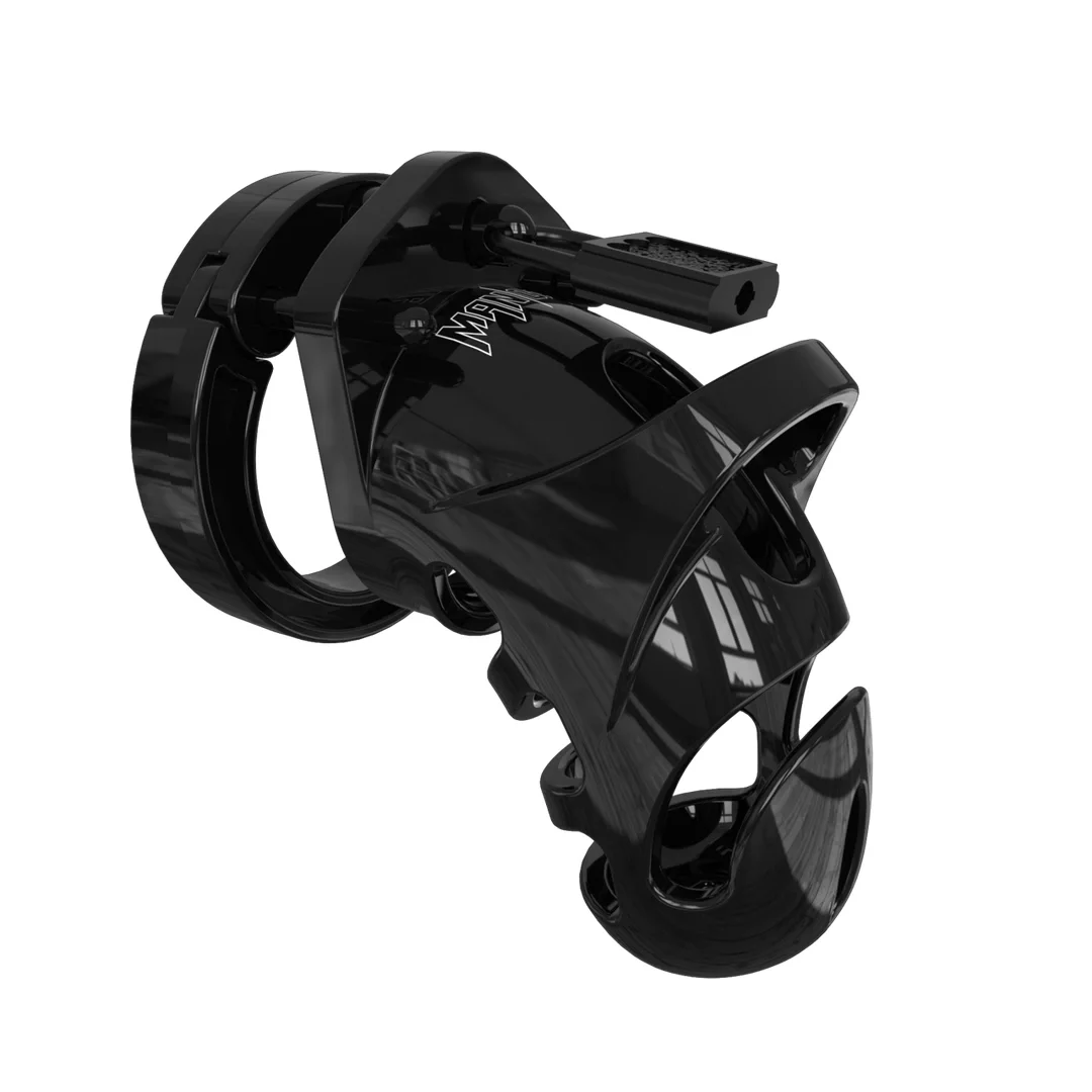 ManCage Model 9 cm - Anatomiczna klatka z poliwęglanu z wentylacją