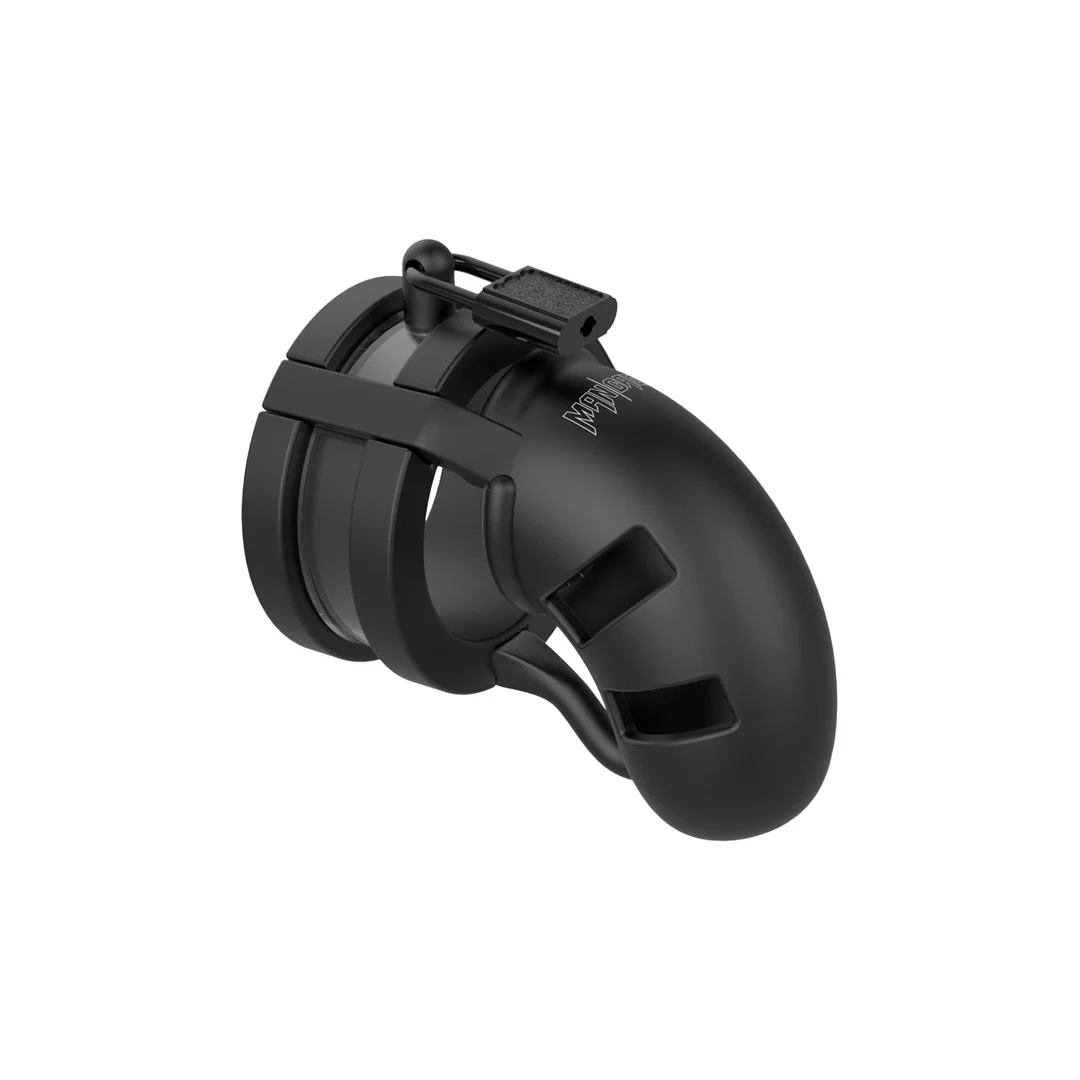 Mancage Model 9 cm z kulką Ballsplitter, silikonowa klatka intymna