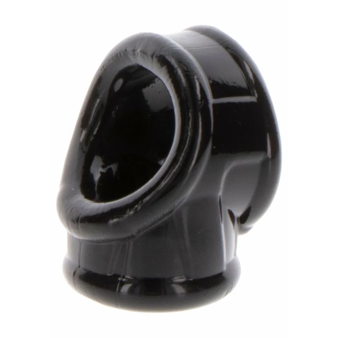 Manpower by TOYJOY Triple Pipe C-Ring czarny, elastyczny pierścień TPR