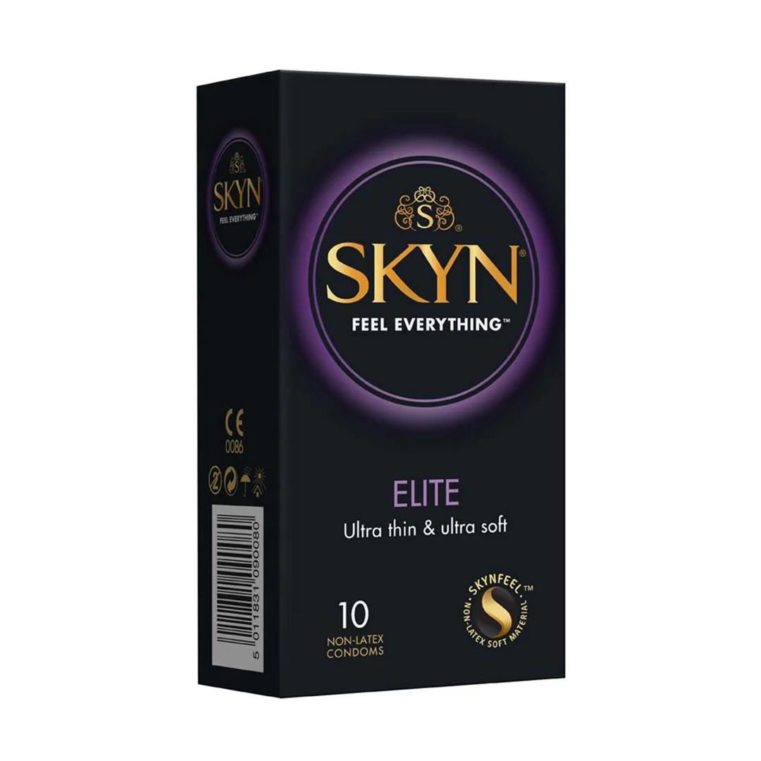 Mates Skyn Elite 10 szt. - ultracienkie prezerwatywy bez lateksu