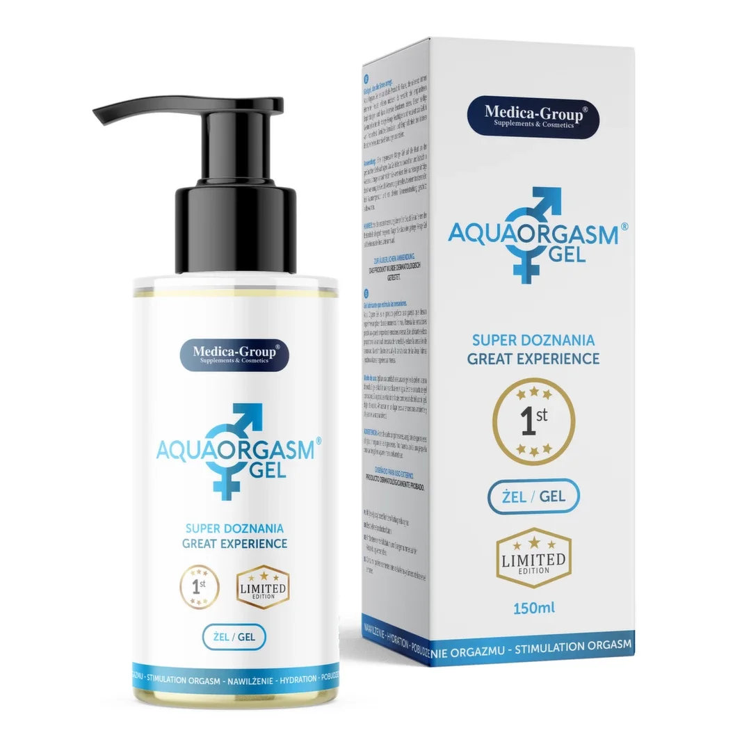 Medica-Group Aqua Orgasm Gel 150 ml - Żel nawilżający z kwasem mlekowym