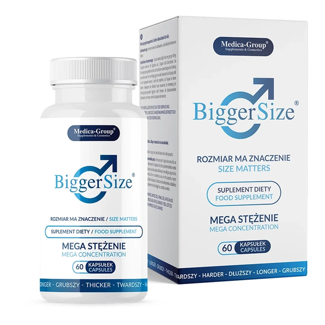 Medica-Group BiggerSize 60 kaps. - Formuła wspierająca męską witalność