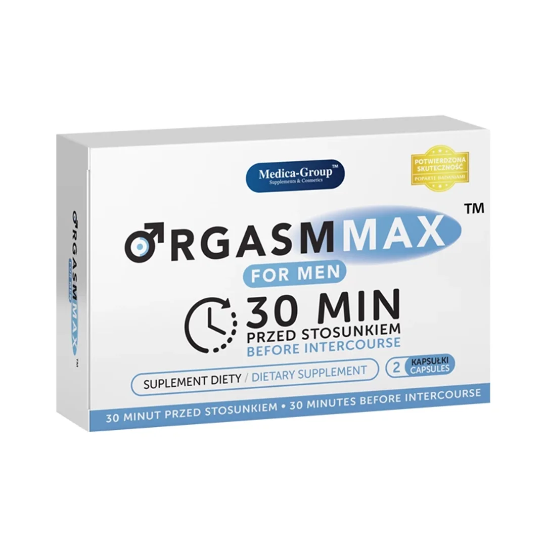 Medica-Group Orgasm Max for Men kapsułki 2szt wsparcie męskiej sprawności
