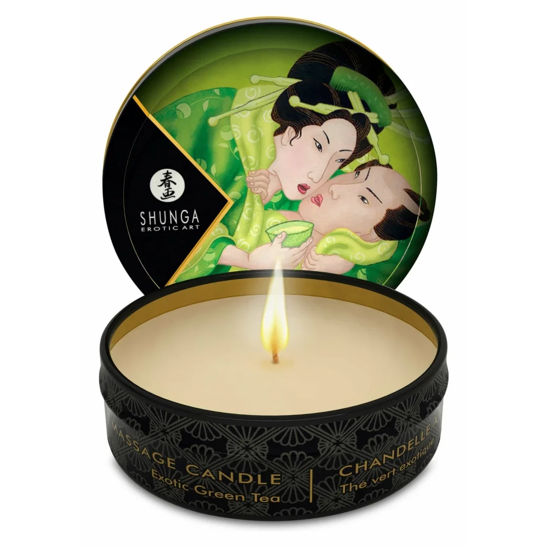 Mini Massage Candle 6 pcs świeca do masażu truskawkowe wino 100% naturalna