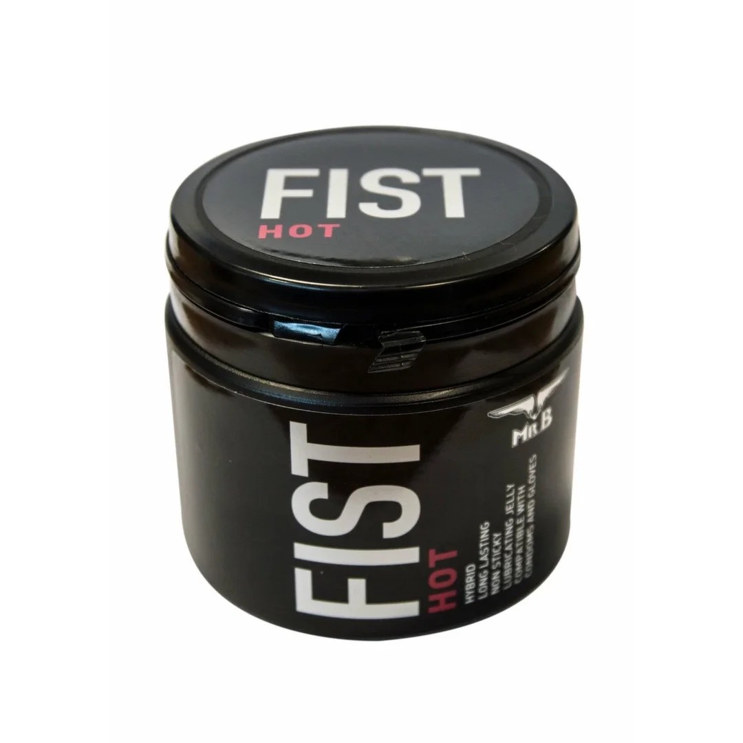 Mister B Fist Hot Lube 500 ml - żel intymny rozgrzewający, hybrydowy