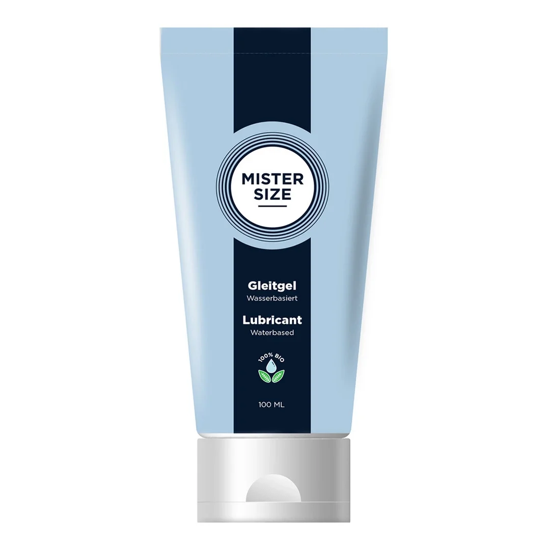 Mister Size Organic Żel Poślizgowy Wodny 100ml - Bezzapachowy, Hipoalergiczny