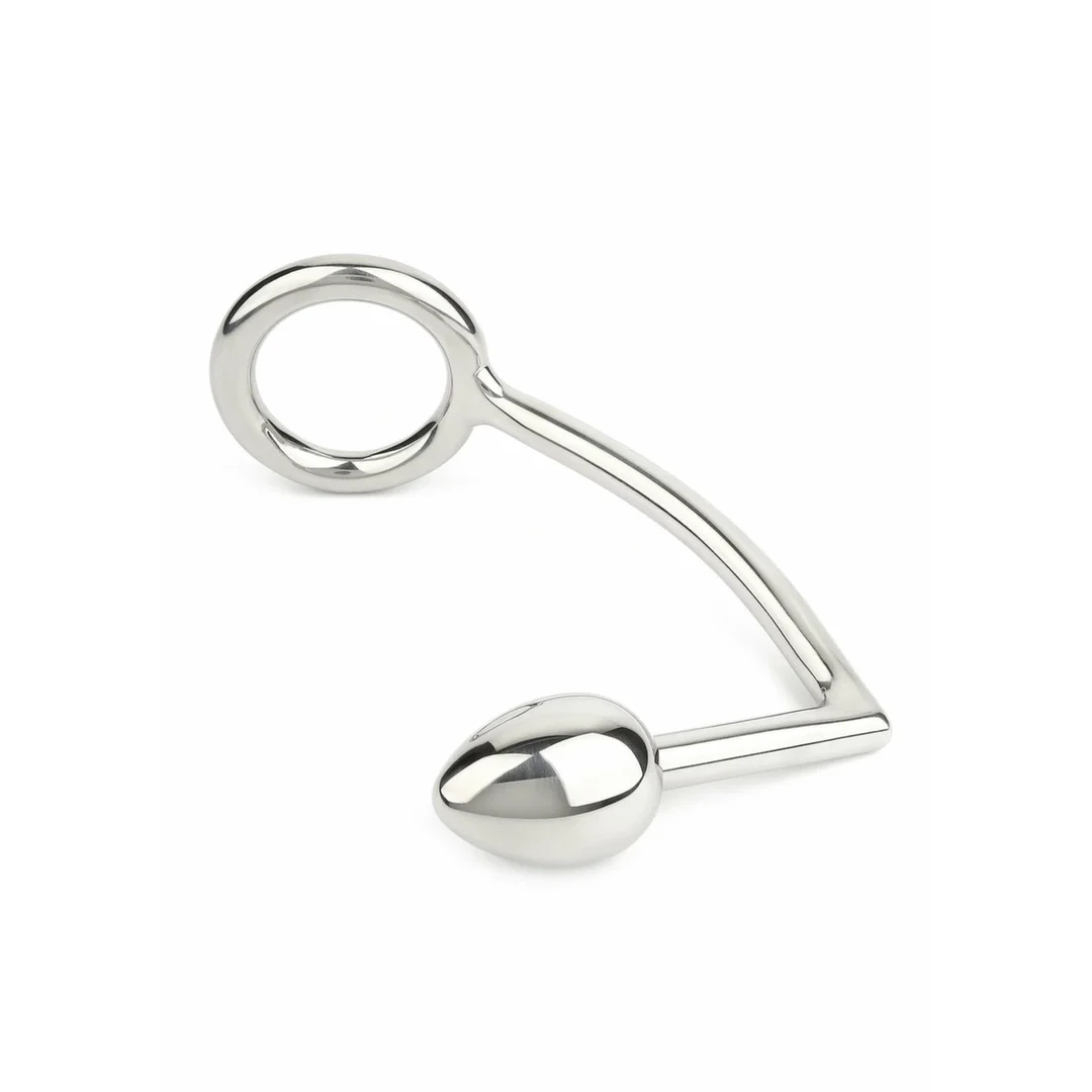 Mr. Steel Ass Hitch Egg 30 mm z pierścieniem 40 mm stal nierdzewna