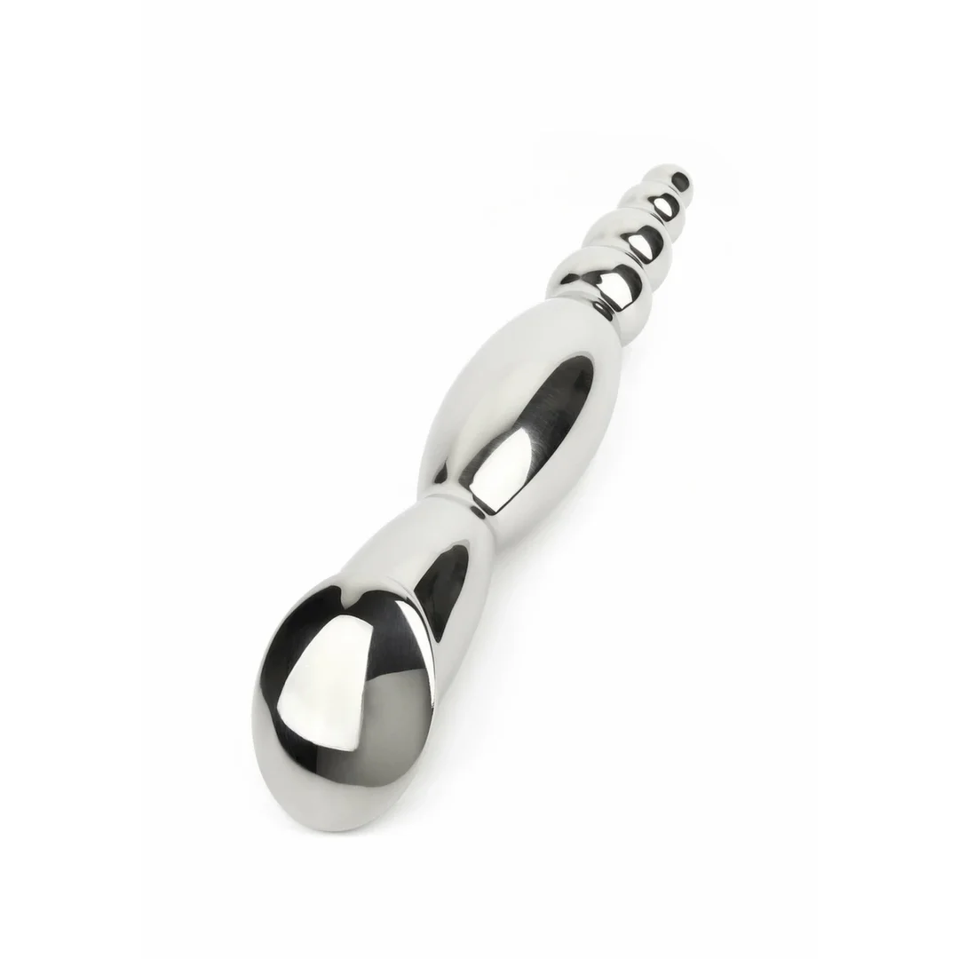 Mr. Steel Classic Wand stalowy masażer dwustronny, polerowany, 24 cm