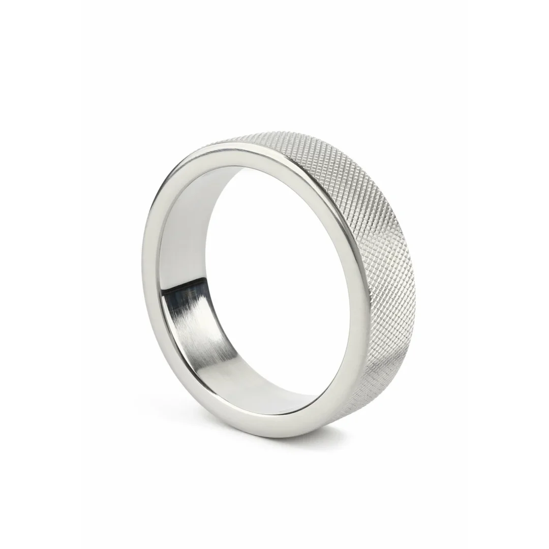 Mr. Steel CrissCross C-Ring 50mm stalowy pierścień anatomiczny